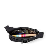 Baggallini Cross Over Crossbody Bag for Women - RFID Travel Bag with Adjustable Strap - Lightweight Water-Resistant Crossbody Purse