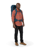 Osprey Kestrel 48L Men's Backpacking Backpack, Bonsai Green, S/M