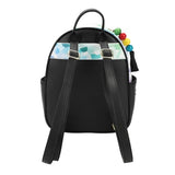 Bioworld Pokemon Sprigatito Fuecoco Pikachu & Quaxly 11.5 Tie-Dye Mini Backpack
