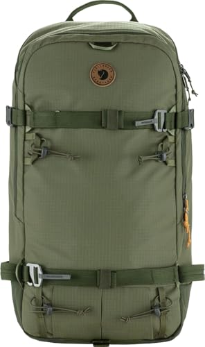 Fjällräven Bergtagen Touring 30 Backpack - Technical Pack, Secure Gear Attachment, Alpine Design - Touring, Trekking, Hiking, Laurel Green-Deep Forest, Medium/Large