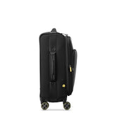 DELSEY Paris Wagram Softside Expandable Luggage with Spinner Wheels, Black, Carry On 20 Inch