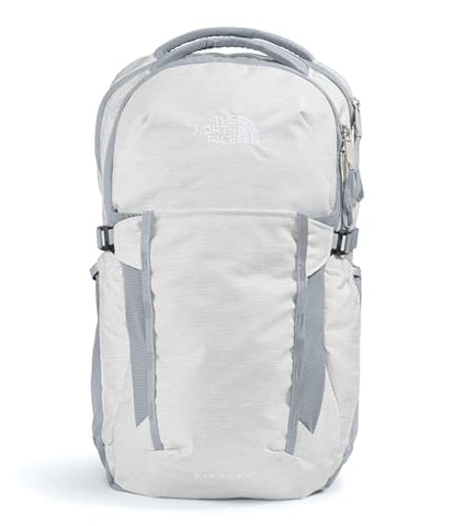 THE NORTH FACE Women's Pivoter Everyday Laptop Backpack, TNF White Metallic Mélange/Mid Grey, One Size