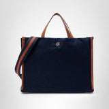 Cole Haan Women's Montecito Canvas Tote, Midnight Moon
