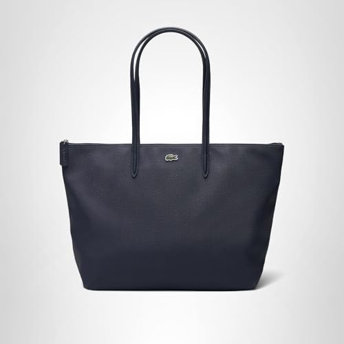 Lacoste Women's Large L.12.12 Concept Tote, Penombre Blue, One Size