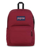 JanSport Superbreak Backpack - Durable, Lightweight Premium Backpack, Russet Red