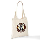 CafePress Obey The Basset Hound Tote Bag Reusable Natural Beige Canvas Shopping Bag