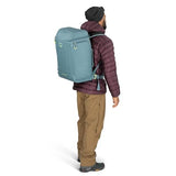 Osprey Mountain Bound Ski & Snowboard Boot Bag - Backpack with AirScape™ Technology and Padded Structure - Premium Winter Luggage with Shoe Changing Mat, Black