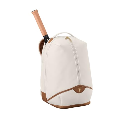 Wilson Tennis Bag RF LAWN COLLECTION TENNIS Backpack WR8054801001 Cream