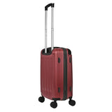World Traveler Dejuno Cornwall 3-Piece Lightweight Hardside Spinner Luggage Set - Black