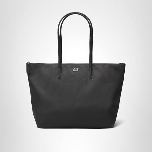 Lacoste Women's Large L.12.12 Concept Tote, Black, One Size