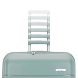 Samsonite Elevation Plus - Carry-On Hardside Luggage - Scratch Resistant Polypropylene Shell, RightHeight™ Adjustable Handle, Integrated AirTag Holder, TSA Lock, WetPak™ Compartment - Cypress Green
