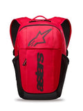 Alpinestars GFX Boss Backpack, Motorcycle, Powersports Commuter, Padded Laptop Sleeve, One Size, Red/Black