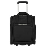 French Connection 16" Underseat Carry-On Luggage with USB/USB-C Ports, Black