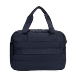 PUMA Isla Carryall, Trendy Weekender with Shoe Pocket, Removable Strap & Quilted Style, New Navy