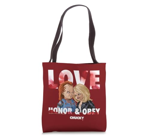 Chucky And Tiffany Honor & Obey Tote Bag