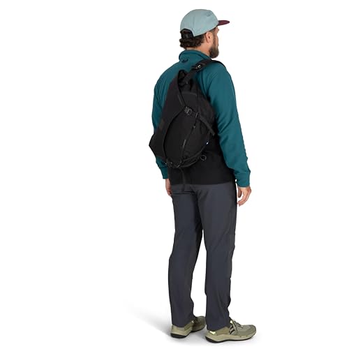 Osprey Metron 18L Commuter Bike Messenger Bag, Black
