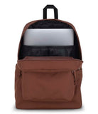 JanSport SuperBreak Plus Backpack with Padded 15-inch Laptop Sleeve and Integrated Bottle Pocket - Spacious and Durable Daypack for Work and Travel - Basic Brown