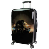 World Traveler VentureX Medium Checked Luggage, Hardshell Suitcase With Spinner Wheels - Chariot Stallion