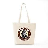 CafePress Obey The Basset Hound Tote Bag Natural Canvas Tote Bag, Reusable Shopping Bag