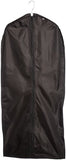Lewis N. Clark Travel Garment Bag Cover for Airplane, Car, Everyday Use-Heavy-Duty, Lightweight, Water-Resistant, Perfect for Suits, Dresses, or Uniforms, 47” Length, Black, One Size