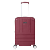 Jessica Simpson Countryside 2-Piece Set (21" & 30") Expandable 8-Wheel Spinner Large Checked Luggage Suitcase, Burnt Russet