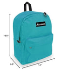 Everest 2045CR Classic Backpack, 16.5", Turquoise