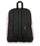 JanSport Cross Town Backpack - Simple Bag for Everyone with 1 Main Compartment, Front Utility Pocket - Premium Class Accessories - Pink Ice