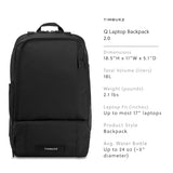 Timbuk2 Q Laptop Backpack 2., Eco Black