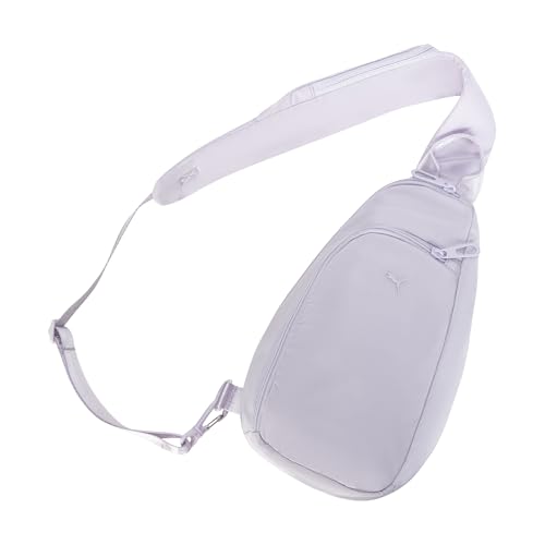 PUMA Women's Myriad Sling, Sporty Hands-Free Bag with Reversible Strap & Dual Compartments, Lilac Frost, One Size