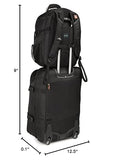 High Sierra XBT - TSA Laptop Backpack, Black, One Size