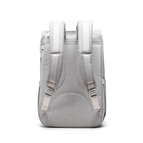 Herschel Supply Co. Herschel Little America Mid Backpack, Grey Crosshatch (Limited Edition), Mid-Volume - 21L