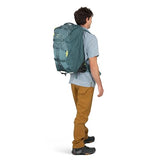 Osprey Farpoint Fairview 36L Wheeled Travel Pack - Carry On Luggage with Wheels - Rolling Backpack Travel Bag, Cascade/Torrent Blue