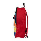 Bioworld Pokemon Black 5pc 16" Backpack Set Keychain, Zipper pouch