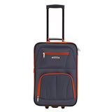 Rockland Fashion Softside Upright Luggage Set, Expandable, Charcoal, 2-Piece Set (14/19)