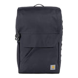 Carhartt 21L Top-Load Backpack, Durable Water Resistant Coated Canvas Base W/ 17" Laptop Sleeve, Bluestone