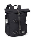 Fjällräven Vardag Foldsack 25 Backpack - Durable Fabric, Roll-Top Closure, Classic Design - School, Travel, Coal Black, One Size