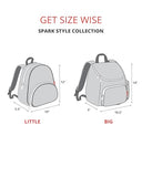 Skip Hop Sparks Little Kid's Backpack, Preschool Ages 3-4, Rainbow