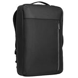 Targus Urban Convertible Backpack Designed for Business Traveler fits up to 15.6-Inch Laptop/Notebook, Black (TBB595GL)