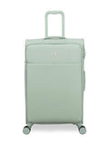 It Luggage Lustrous Luxe 28" Softside Checked 8 Wheel Spinner, Desert Sage