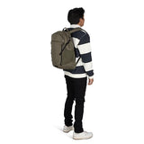Osprey Axis Laptop Backpack - Everyday Bag with Laptop Sleeve & Bottle Pockets for College, Commute, & Travel, Earl Grey