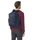 JanSport, Superbreak Backpack, Navy Blue, One Size.