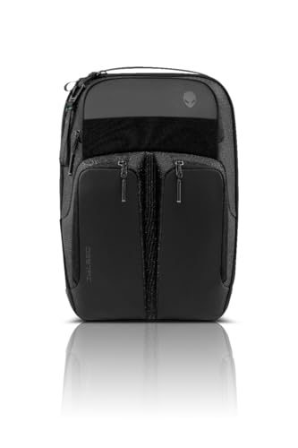 Alienware Horizon Utility Backpack, AW523P, Weather resistant, Padded back and shoulder straps, EVA padding, RFIDsafe, Black | Backpacks4Less