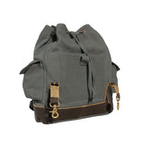 Rothco Vintage Expedition Rucksack - Classic Canvas Backpack for Everyday Adventures
