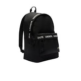 Lacoste Unisex Neocroc Seasonal Backpack, Tape Black, One Size