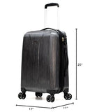 Olympia U.S.A. Aerolite Expandable Lightweight Hardside Double 4 Wheel Spinner Luggage Suitcase with TSA Lock 21-inch Carry On