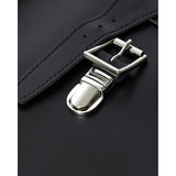 Dr. Martens Leather Mini Box Backpack, Black Smooth+Black Kiev
