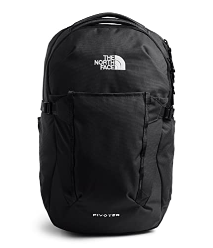 THE NORTH FACE Women's Pivoter Everyday Laptop Backpack, TNF Black, One Size | Backpacks4Less