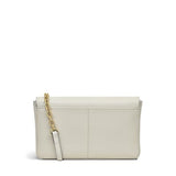 RADLEY London Columbia Grove Floral Women's Small Leather Flapover Crossbody Bag, Chalk