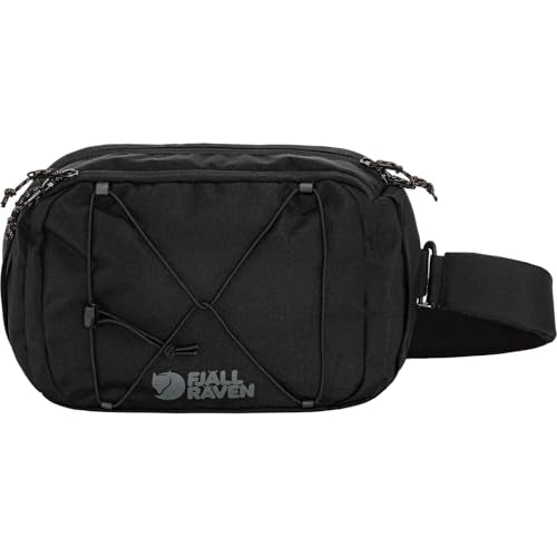 Fjällräven Skule Sling 6 - Durable Fabric, Compact Storage, Adjustable Carry - Travel, Black, One Size