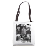 They Live Consume Aliens Collage Tote Bag